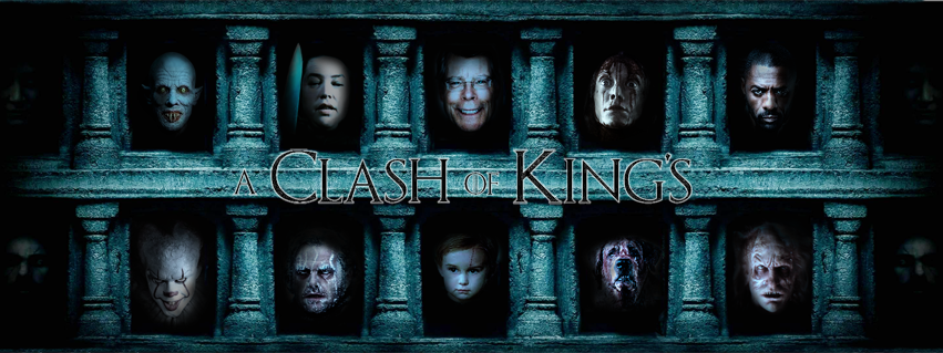 Game of Thrones Wall of Faces mashup with Stephen King Characters